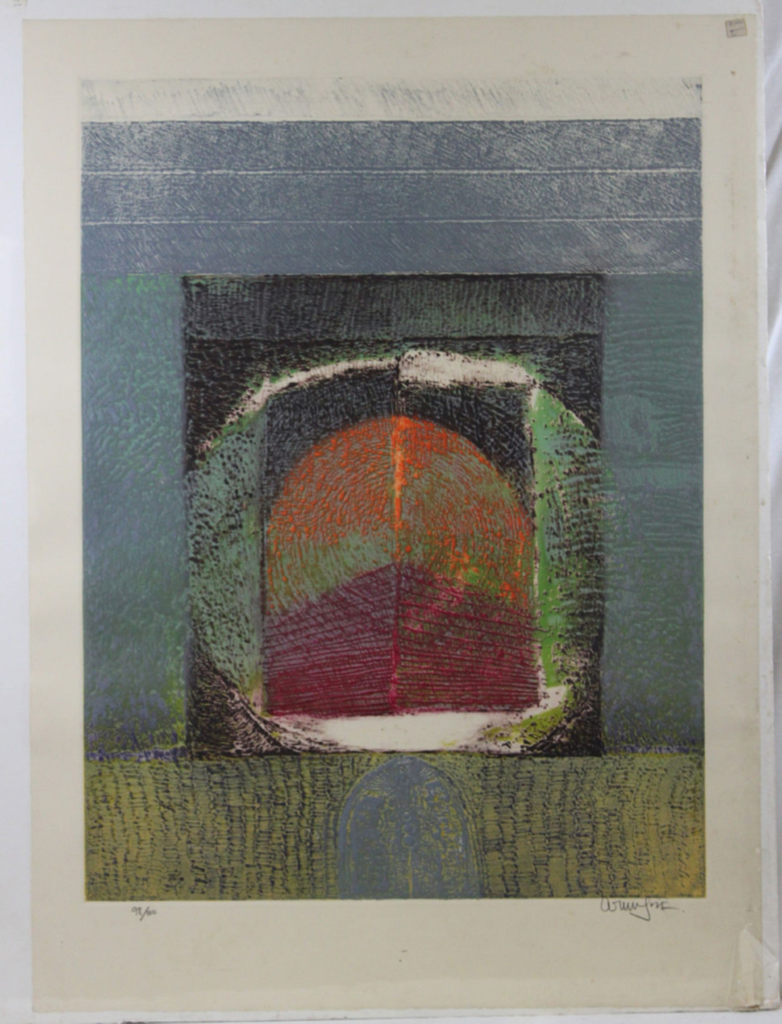 Arun Bose, Abstract Doorway Etching (1 of 5)