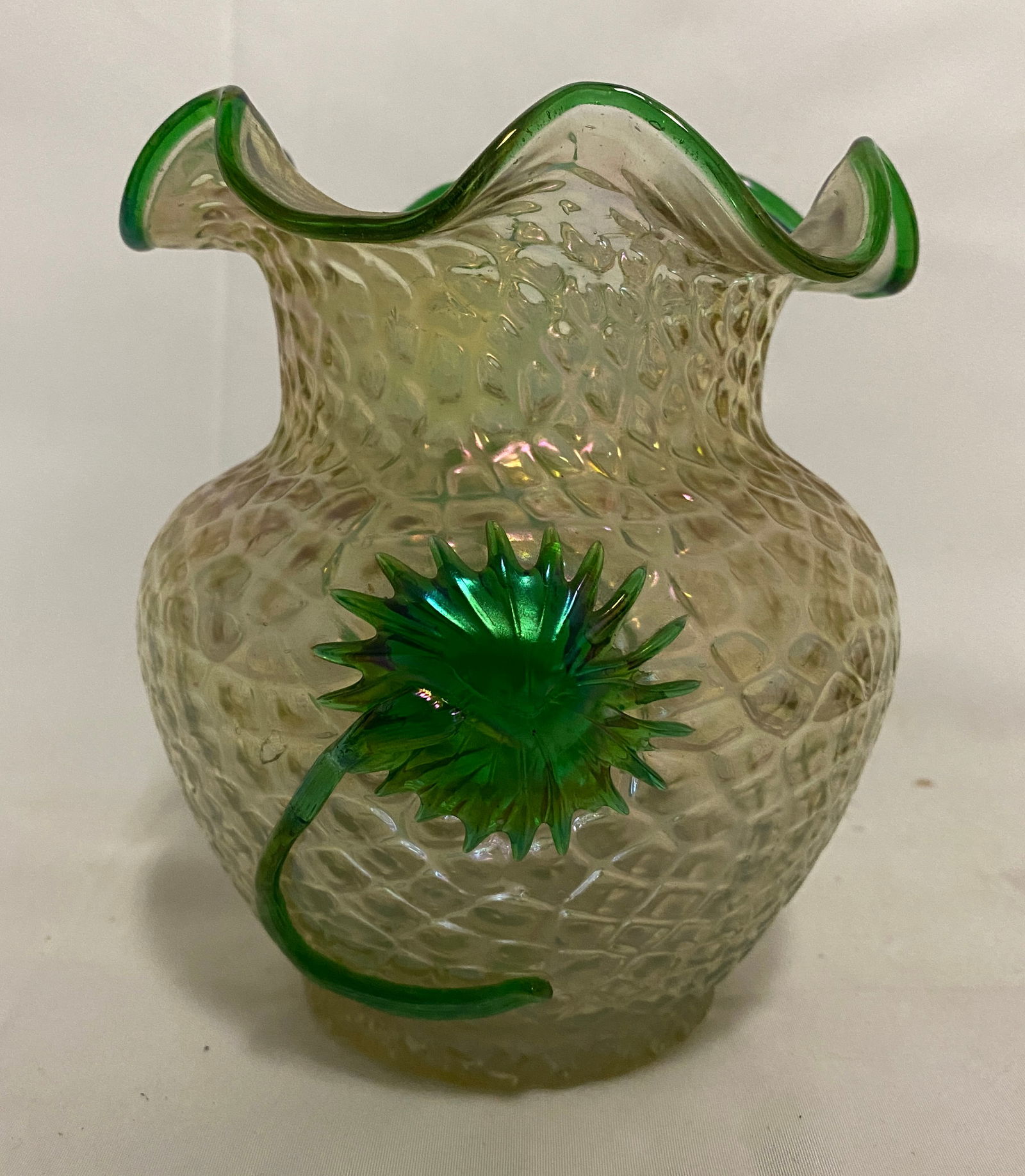 Bohemian Kralik Art Glass Vase (Czech company) (1 of 5)