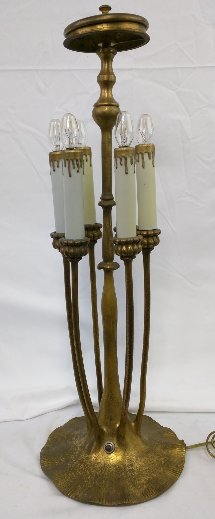 Very Rare Tiffany Studios New York Lamp Base (1 of 7)
