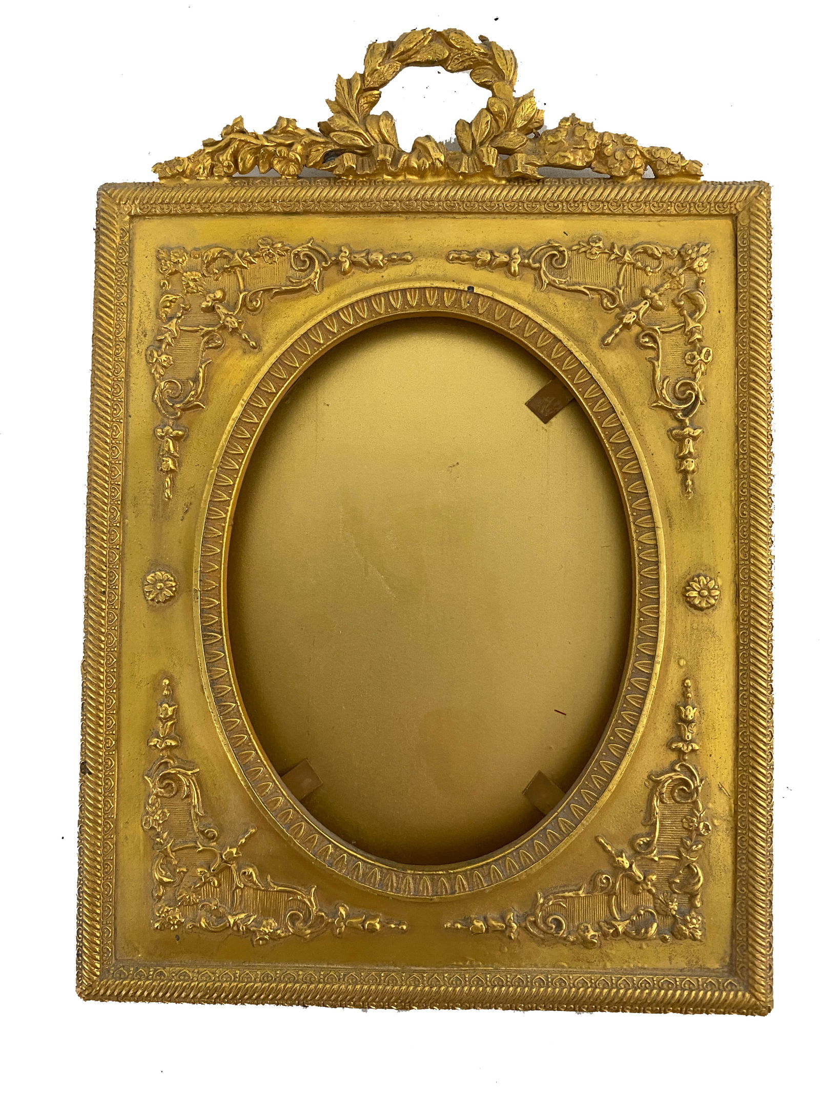 French 19th Century Bronze Picture Frame (1 of 4)