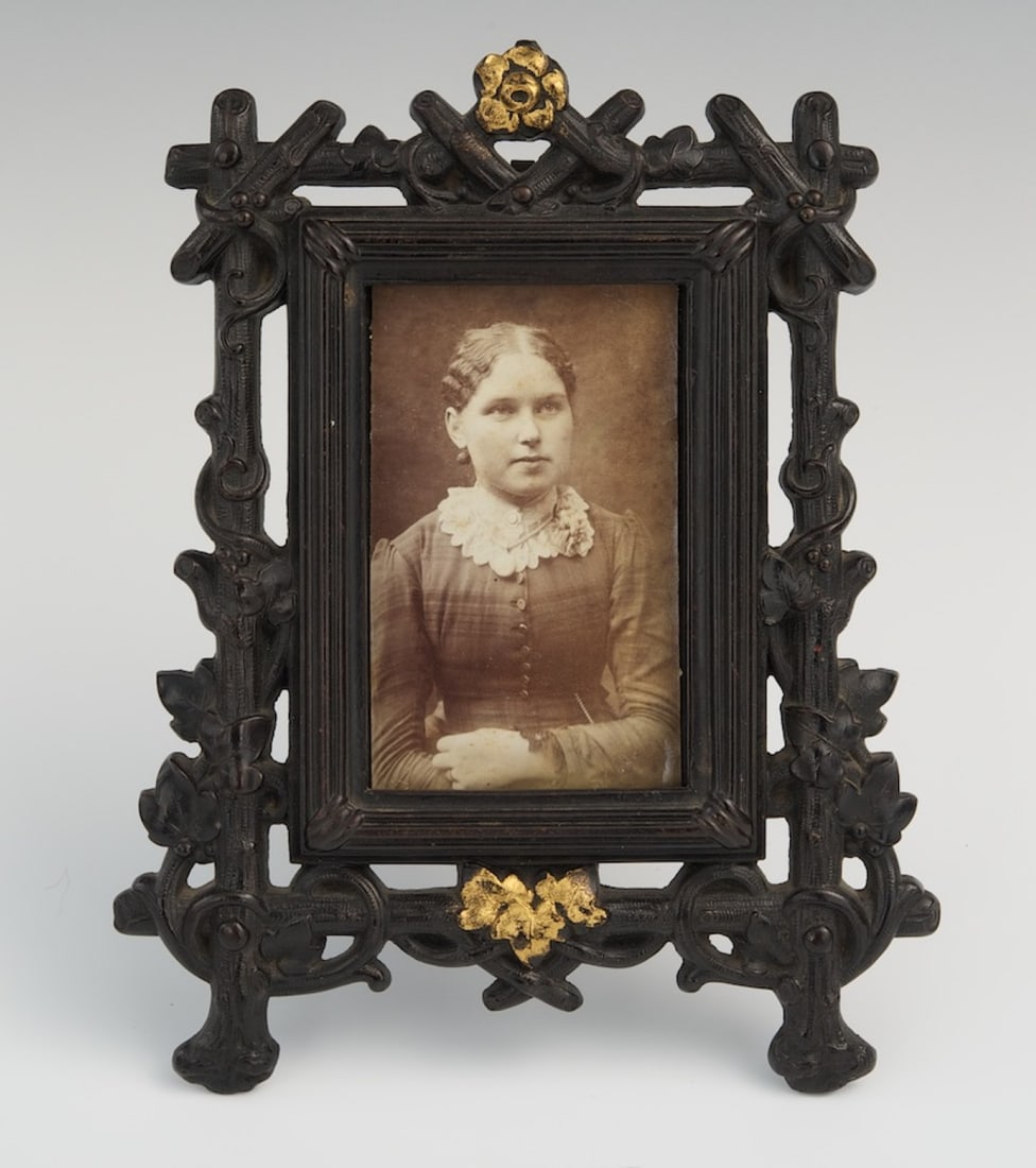 A Gutta Percha Picture Frame, Circa 1880 (1 of 5)