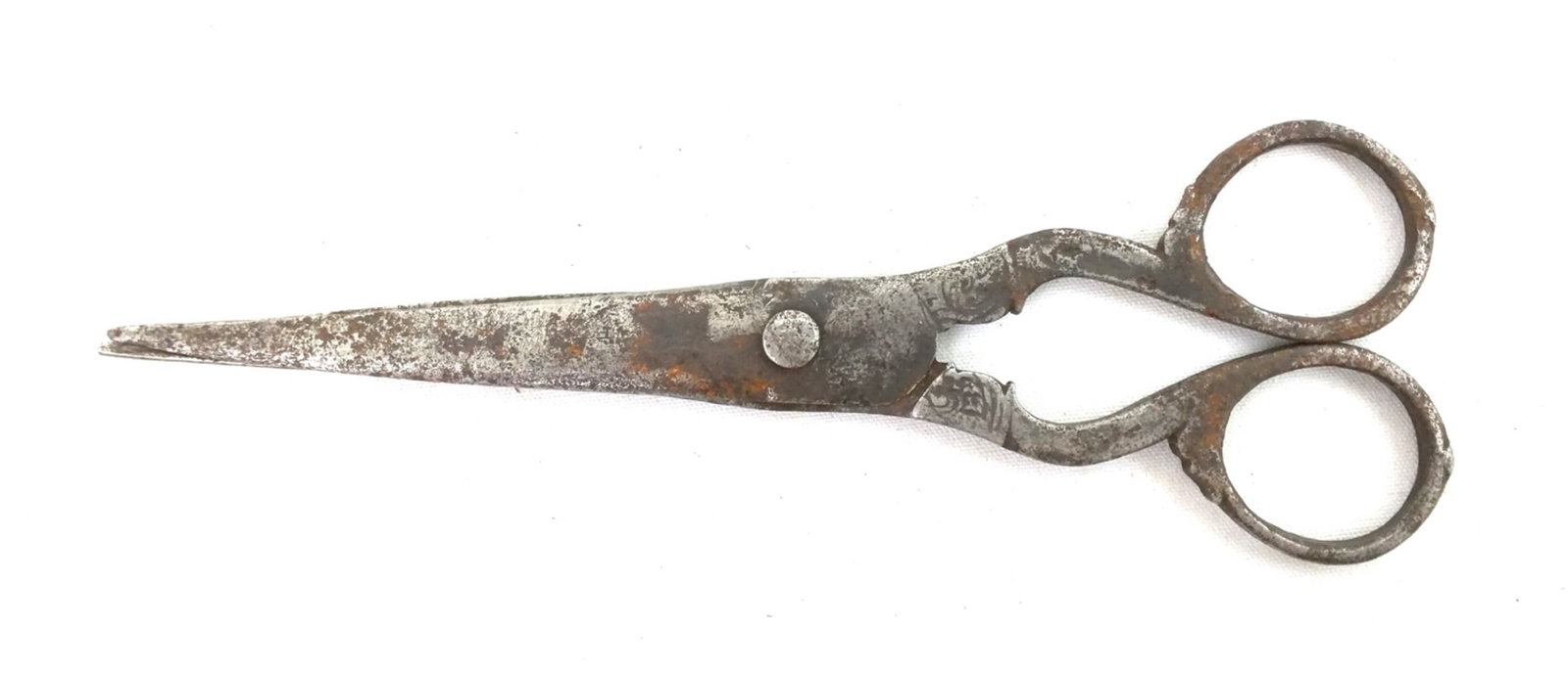 Late 18th Century Hand-Forged Iron Scissors (1 of 6)