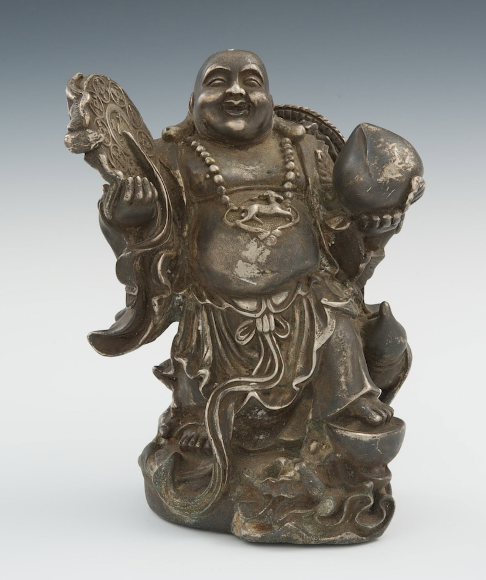 Chinese Bronze Figure of Budai (1 of 4)
