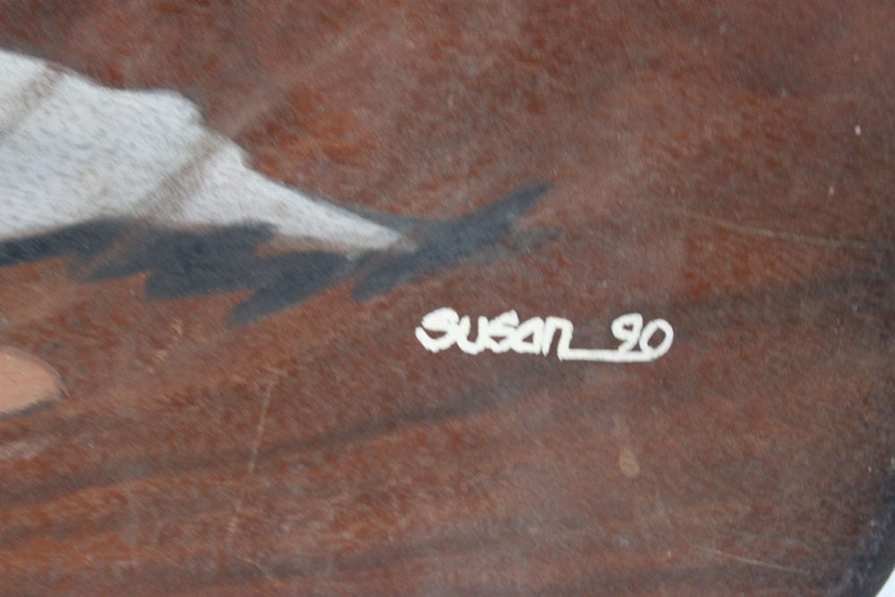 Live Edge Figured Walnut Wall Panel - 3