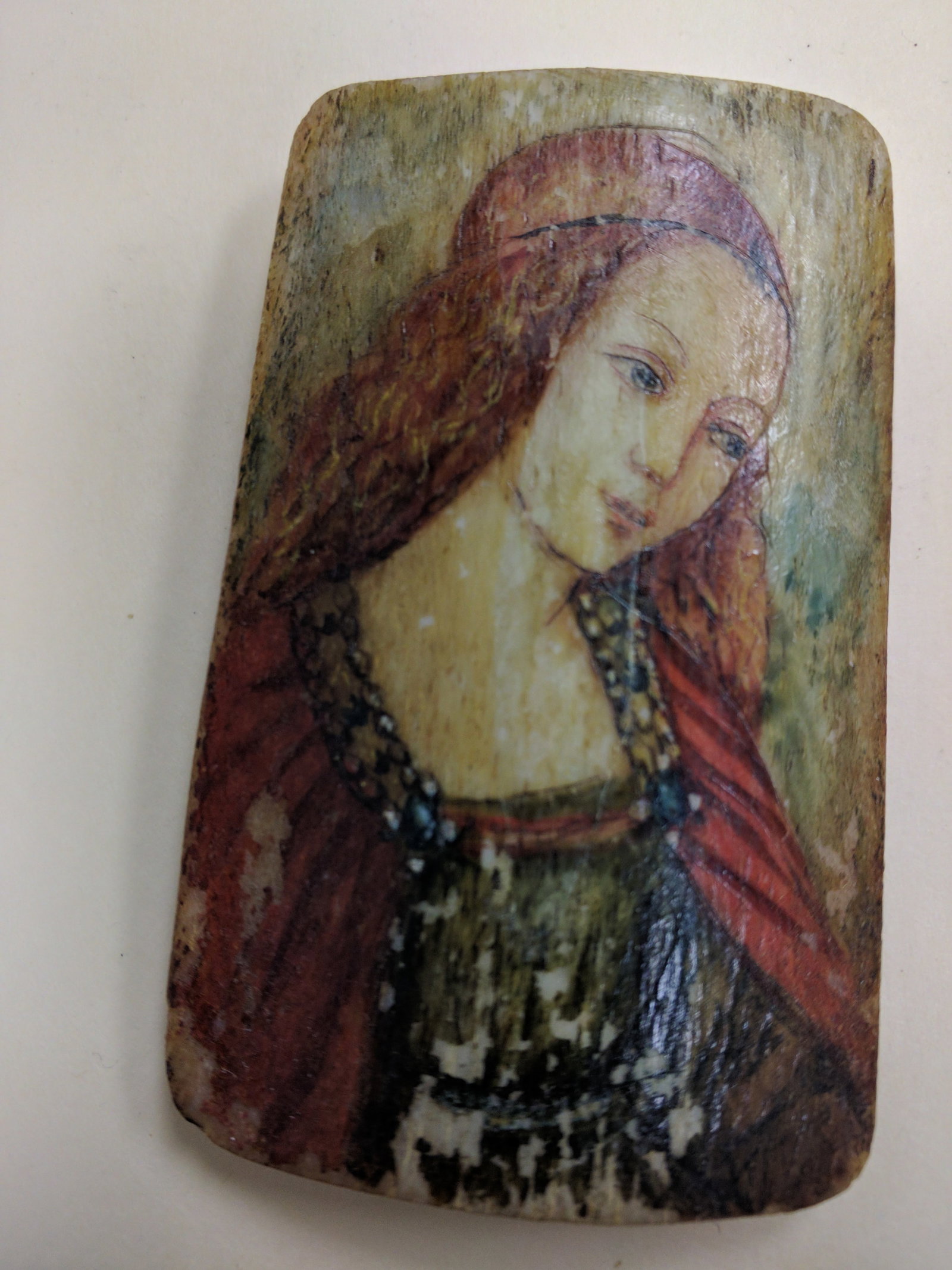 Miniature Portrait on Bone, After Jan van Eyck (1 of 8)
