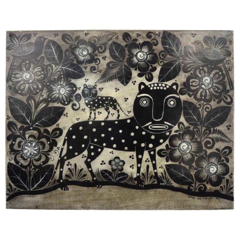 Sergio Bustamante Painting (1 of 7)