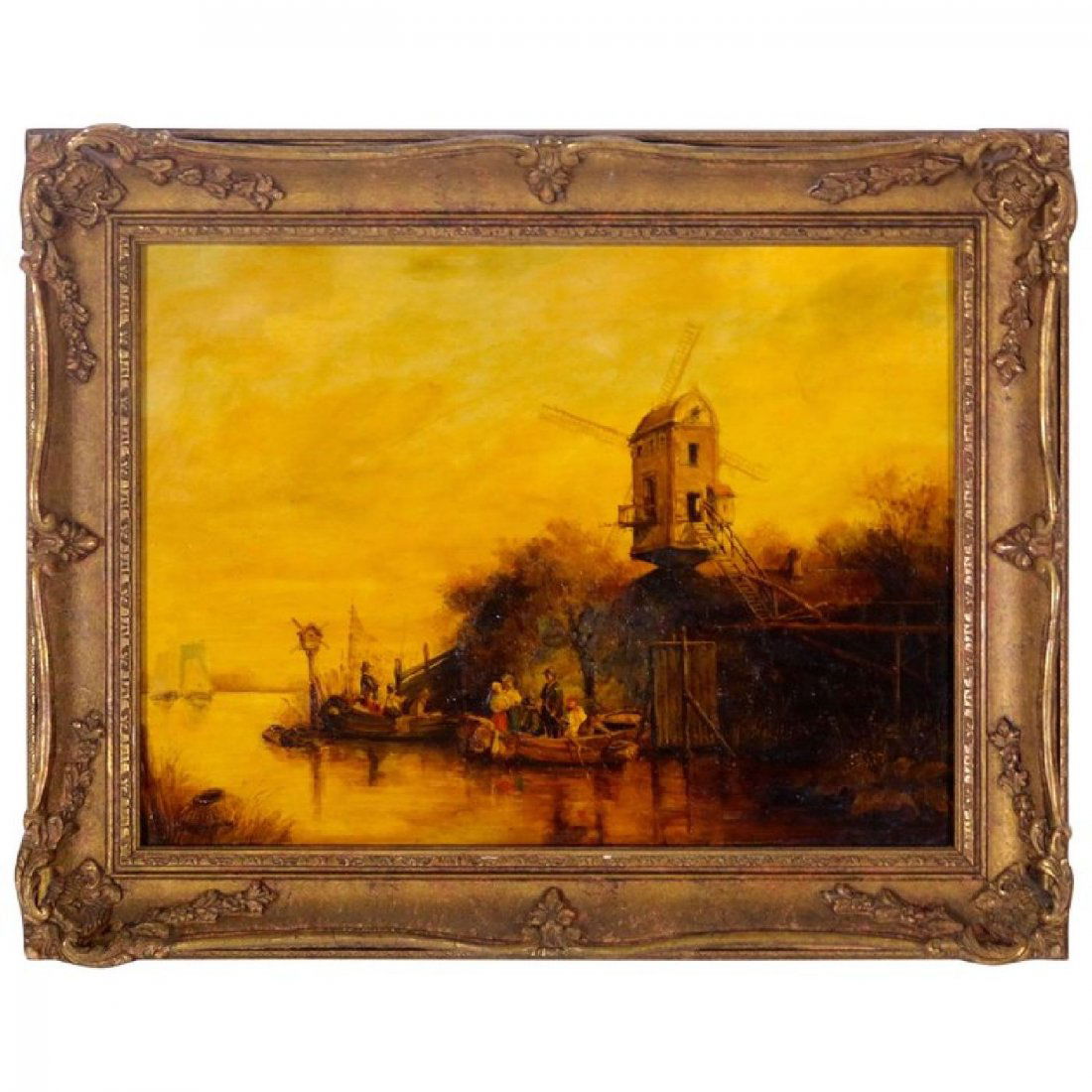 19th Century Dutch Painting by Andreas Obermann (1 of 7)