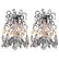 Pair of Modern Rock Crystal Chandliers
