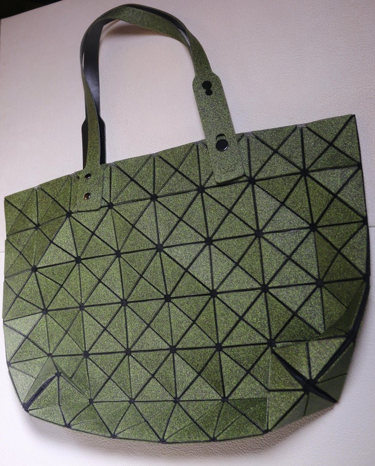 Bao Bao Issey Miyake Bag: Beautiful Green Bag