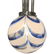 "Mid-Century Modern Murano Handblown Globe" - 2