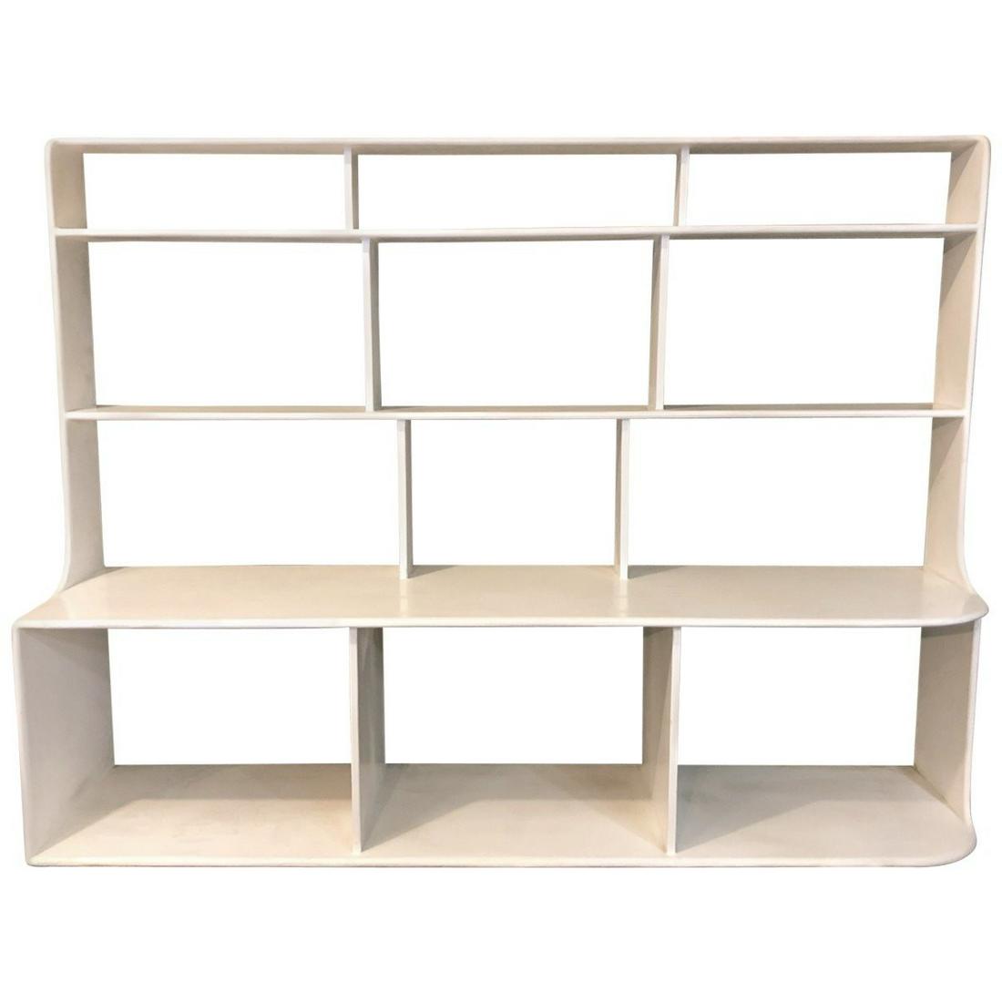 Michael Dormer Large Four-Tier Hanging Shelf Mid-20th (1 of 4)