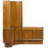 Mid-Century Modern Danish Teak Desk Corner Storage Unit
