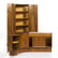 Mid-Century Modern Danish Teak Desk Corner Storage Unit - 2