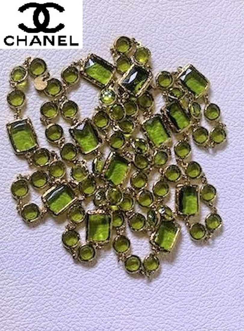 Authentic Runway Chanel 1980â€™s Infinity Chain (1 of 5)