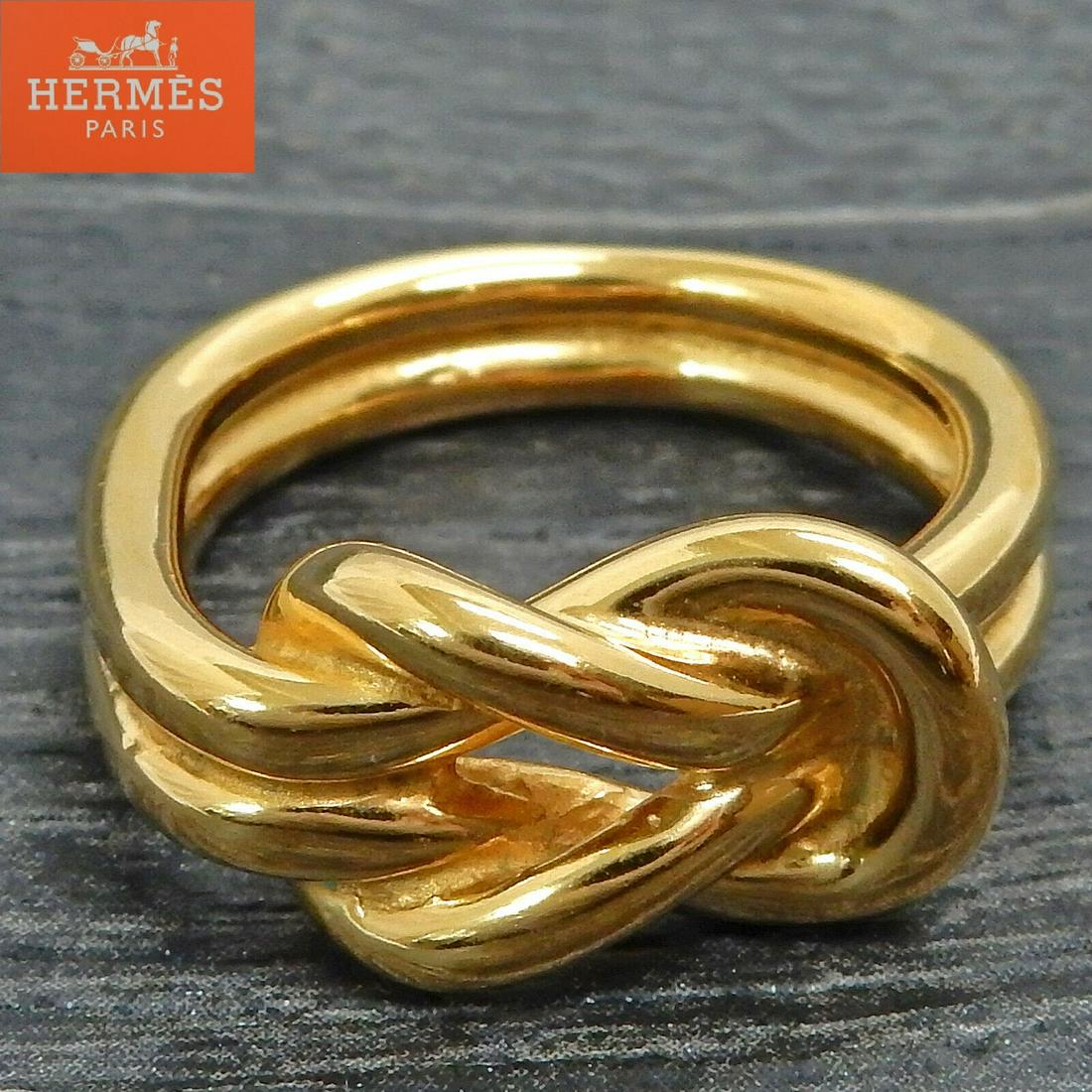 Hermes Knot Design Scarf Ring holder (1 of 4)
