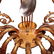 19th Century French Dore Bronze Cut Crystal Sconces - 5