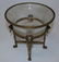 19th Century Baccarat Dore Lion Head Center Piece - 2