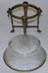 19th Century Baccarat Dore Lion Head Center Piece - 5