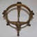 19th Century Baccarat Dore Lion Head Center Piece - 6