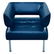 Contemporary Modern Pair of Leather Arm Chairs - 2