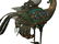 Vintage Chinese Solid Silver and Enameled Peacock on - 7