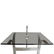 Mid-Century Modern Side Table with Built in Lamp - 5