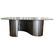 70s Modern Spiral-Base Coffee Table