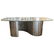 70s Modern Spiral-Base Coffee Table - 5
