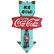 Vintage Coca Cola Wall Hinging Bottle Opener Sign
