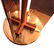 Danish Mid Century Modern Teak and Glass Table Lamps - 2