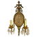 French Antique Crystal Wall Sconces - 5