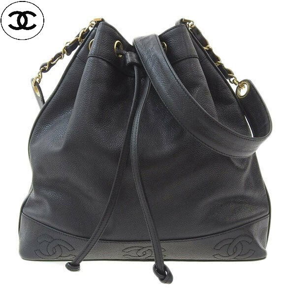 Authentic Chanel Caviar Skin Jumbo Shoulder Bag (1 of 8)