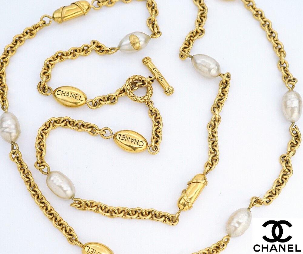 Authentic Rare Chanel 52inch Necklace (1 of 6)