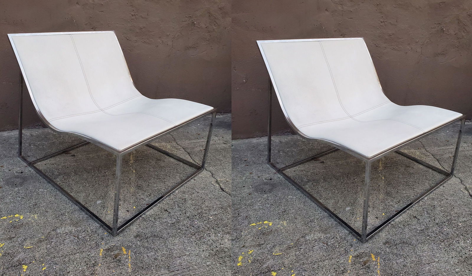 Pair of B&B Italia Contemporary modern Lounge Chairs (1 of 7)