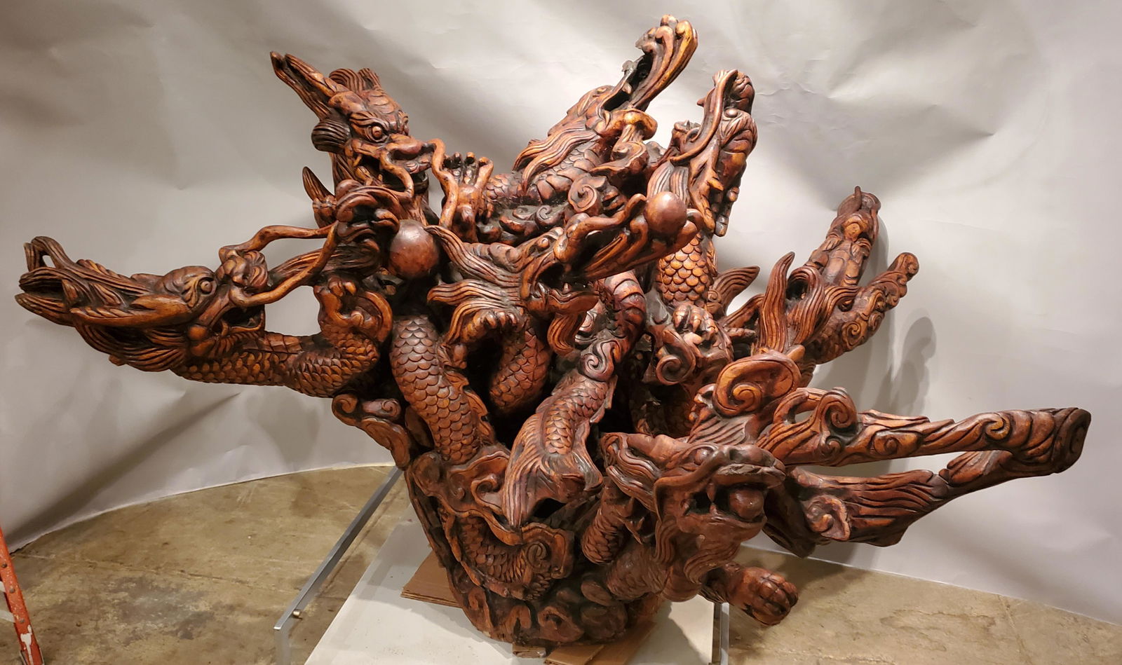 Mid Century 9 Dragon  Root Wood Dragon (1 of 9)