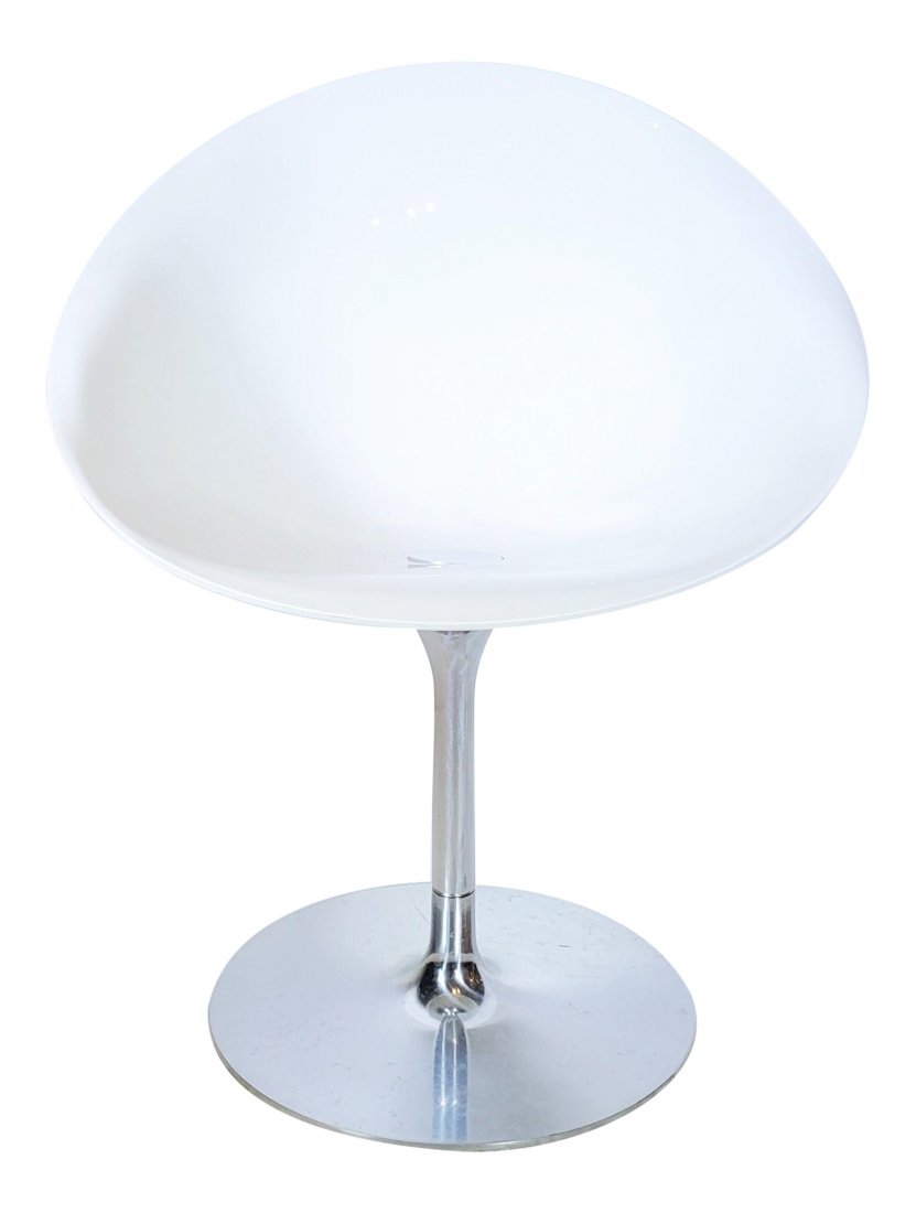 Ero s BY Kartel W/ Stark Swivel Chair: Ero s BY Kartel W/ Stark Swivel Chair woth chrome legs