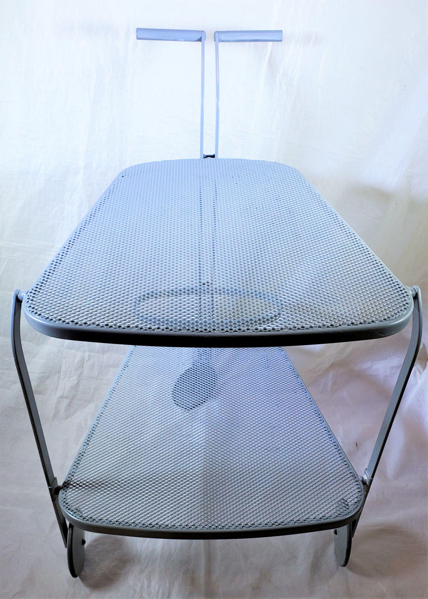 Mid Century Modern Italian Emu Wire Serving Cart (1 of 9)