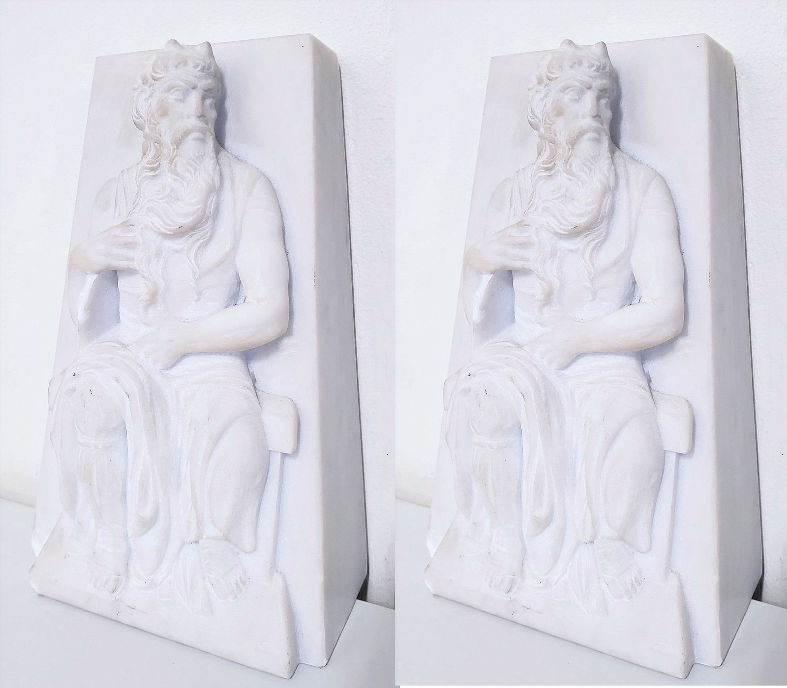 Mid Century Marble Book Ends (1 of 2)