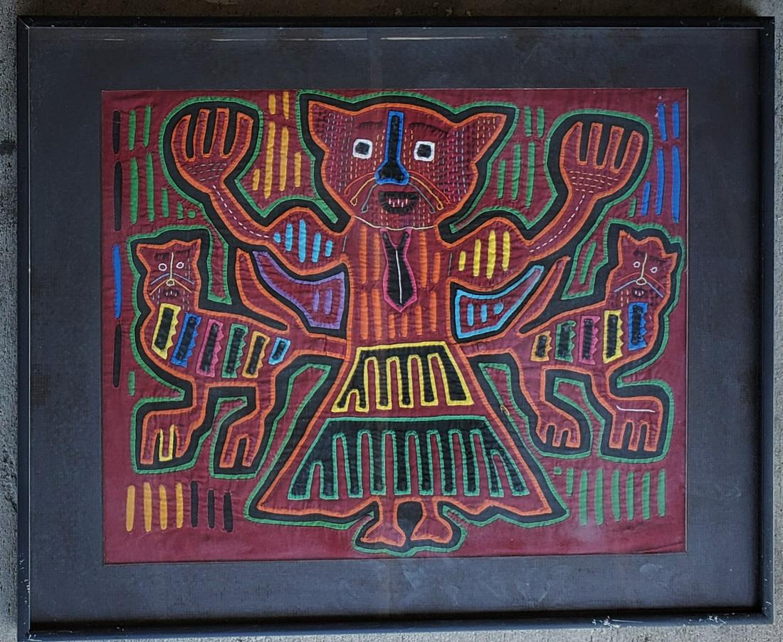 Mola San Blas Islands Panama Vintage 1 0f 3 (1 of 6)