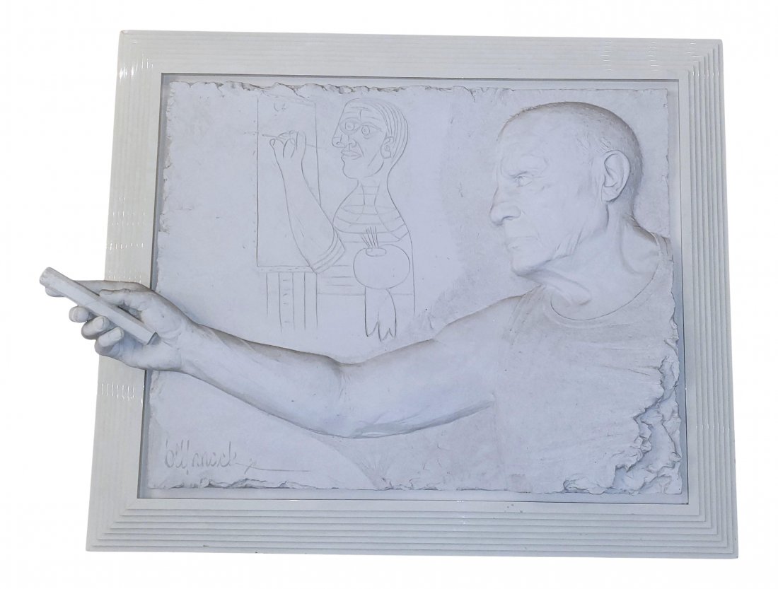 Bill Mack "PICASSO" bonded sand sculpture (1 of 8)