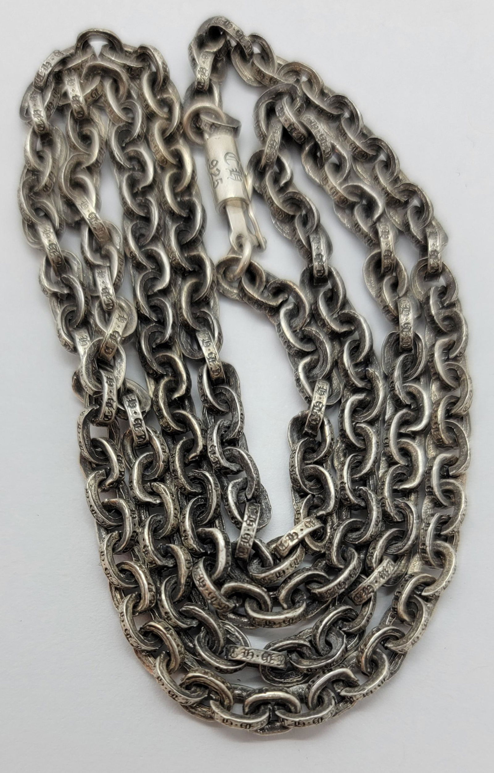 Auth Chrome Hearts Long Paper Chain Sterling chain (1 of 7)