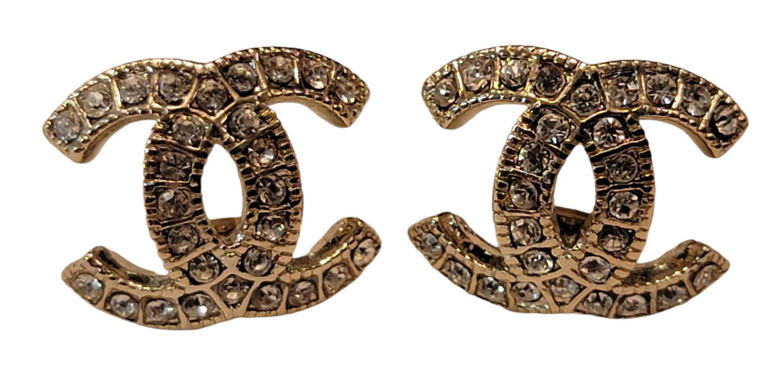 Authentic Chanel CC Earrings (1 of 6)