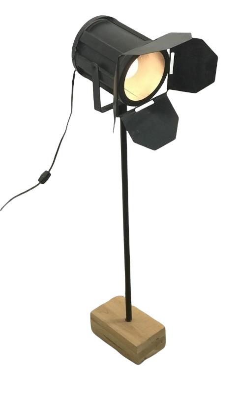 Vintage Film Can Spotlight Floor Lamp (1 of 4)