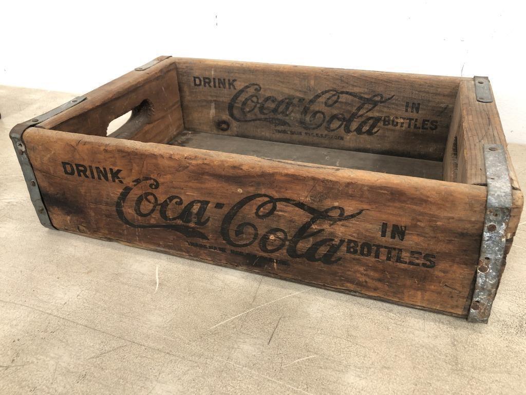 Vintage Coca Cola Wooden Crate (1 of 4)