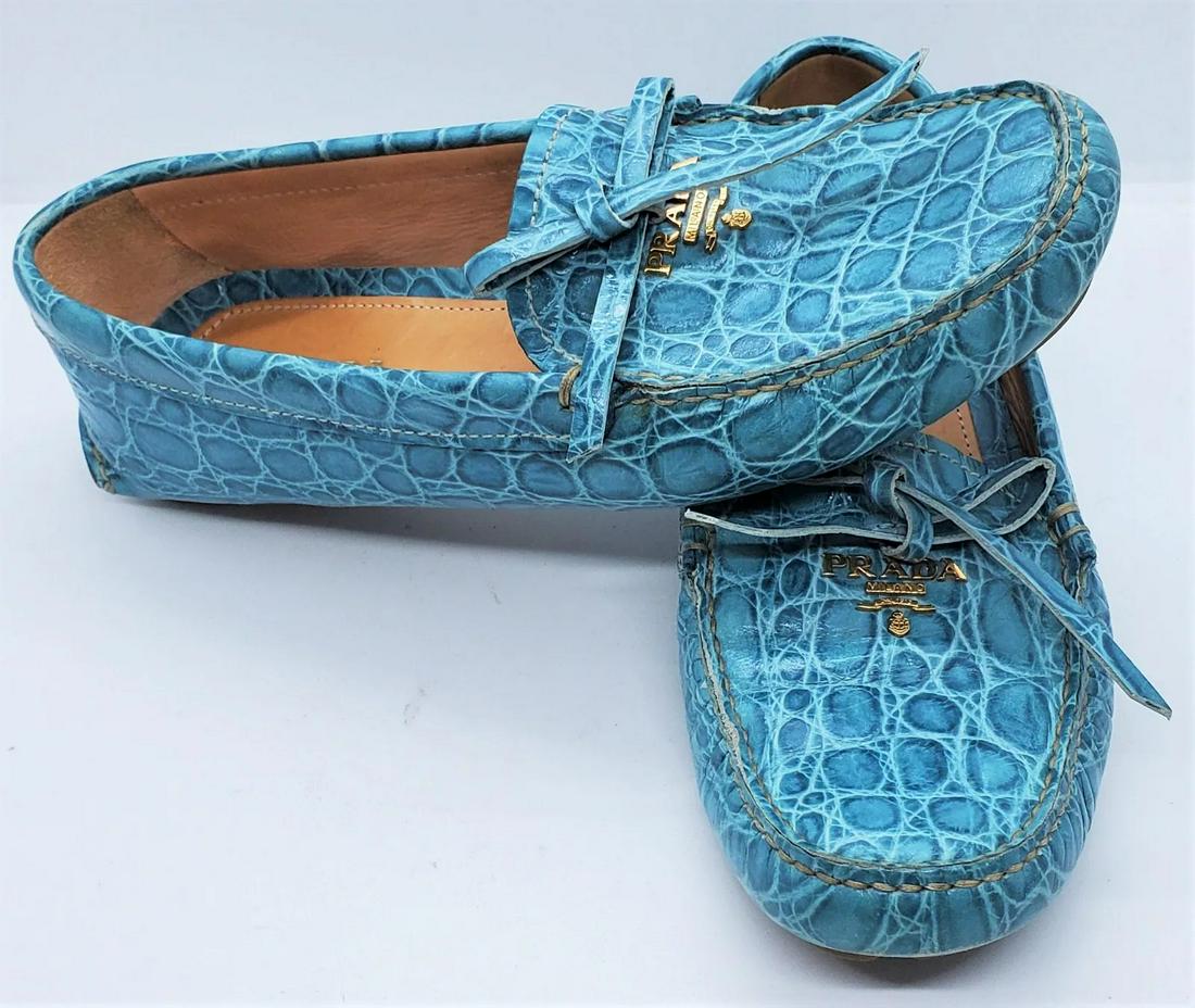 Authentic Leather Prada Shoes Size 37 (1 of 7)