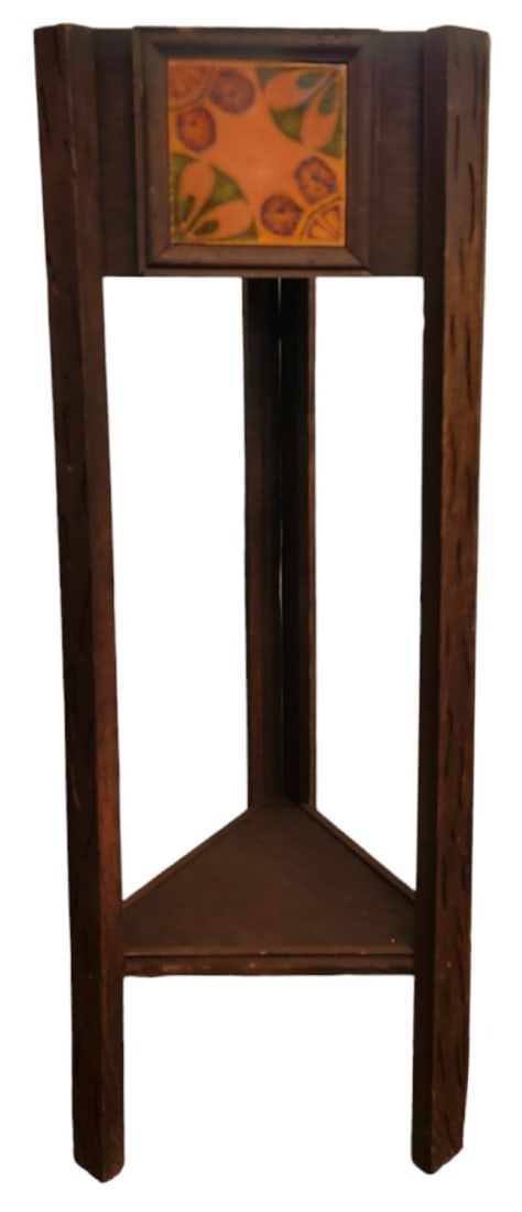 Mid Century Spanish Out Door Plant Stand (1 of 4)