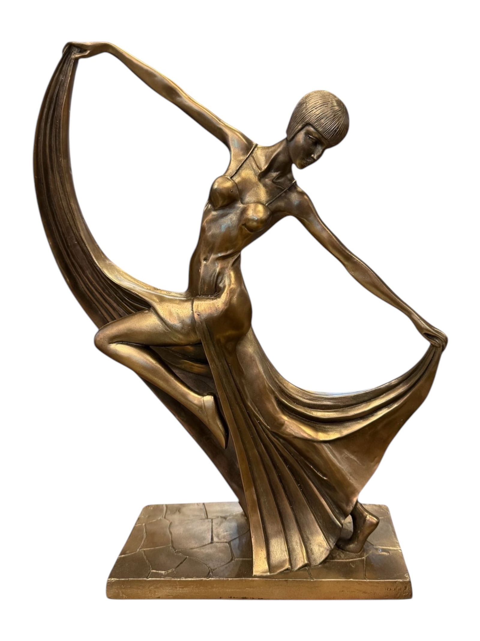 Mistress of the Dance Statue: Embodying the fluidity of movement and the spirit of artistic expression, the Mistress of the Dance statue by renowned French sculptor Pierre Le Faguays is a masterpiece that captures the grace and vi
