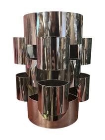 Guaranteed Original Curtis Jere Brass Cloud Sconce