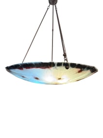 Italian Handblown Glass Chandelier