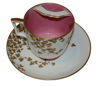 Vintage Tiffany & Company Mustache Cup and Saucer